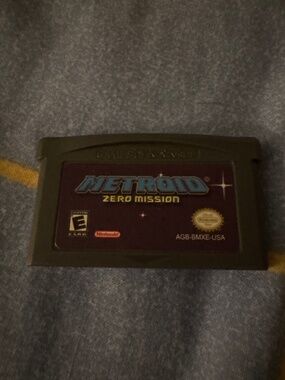 Metroid Zero Mission (NINTENDO GAME BOY ADVANCE GBA) Game Cart
